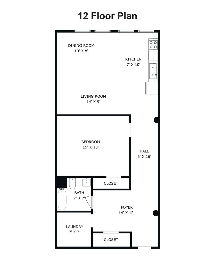 Apartment for rent at 8 Grafton St, Worcester, MA 01604