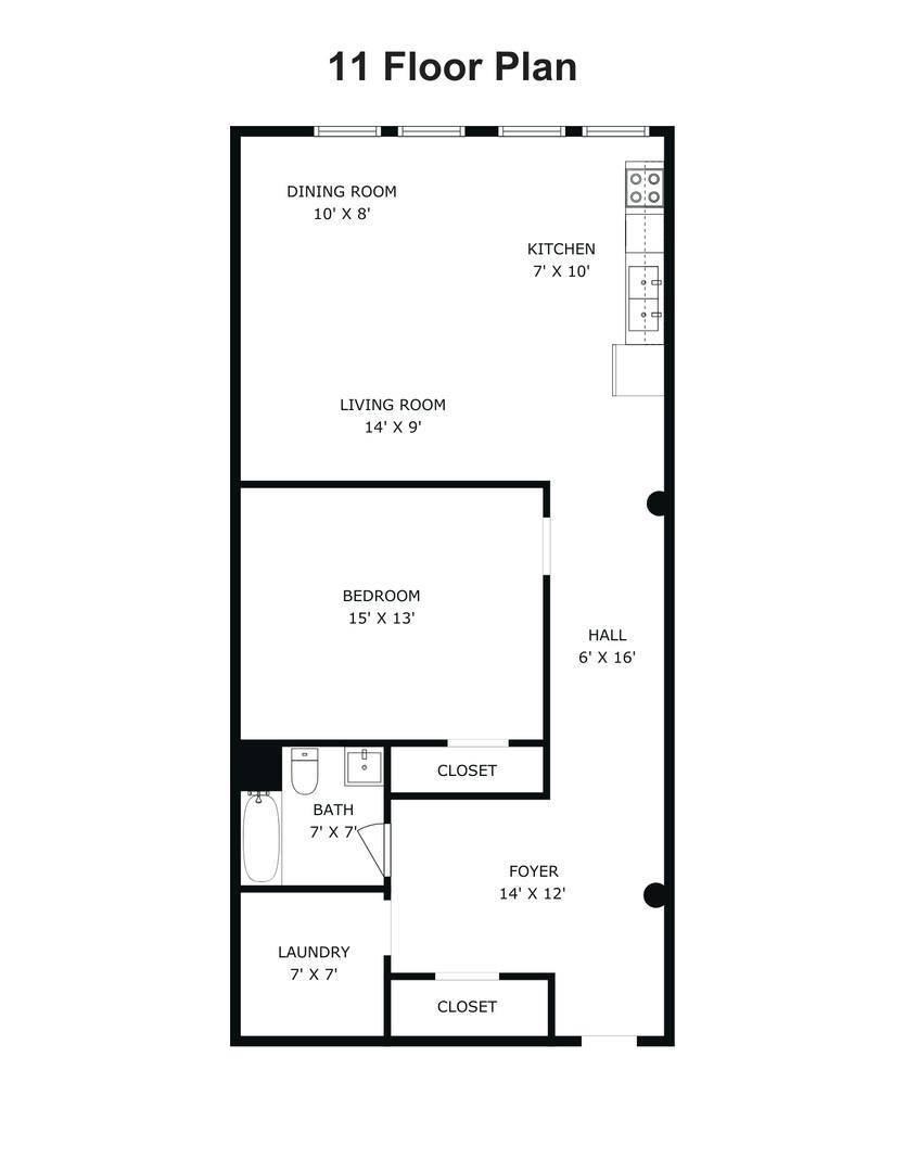Apartment for rent at 8 Grafton St, Worcester, MA 01604
