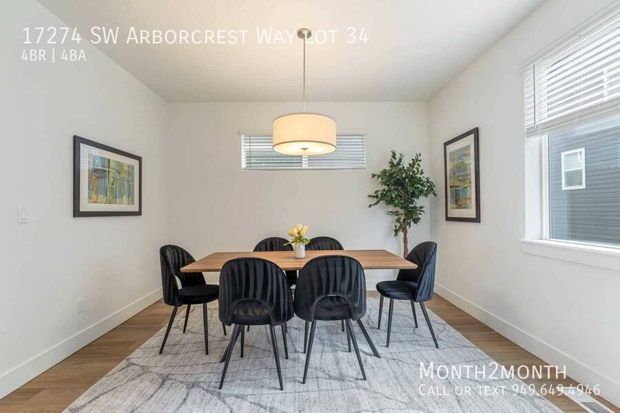 House for rent at 17274 SW Arborcrest Way #34, Beaverton, OR 97003