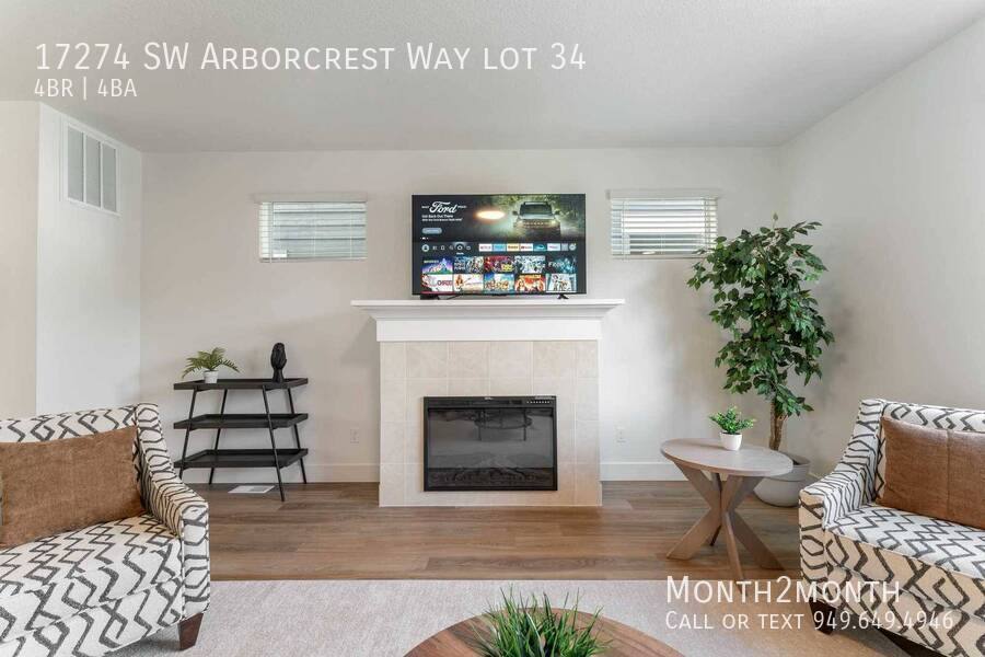 House for rent at 17274 SW Arborcrest Way #34, Beaverton, OR 97003