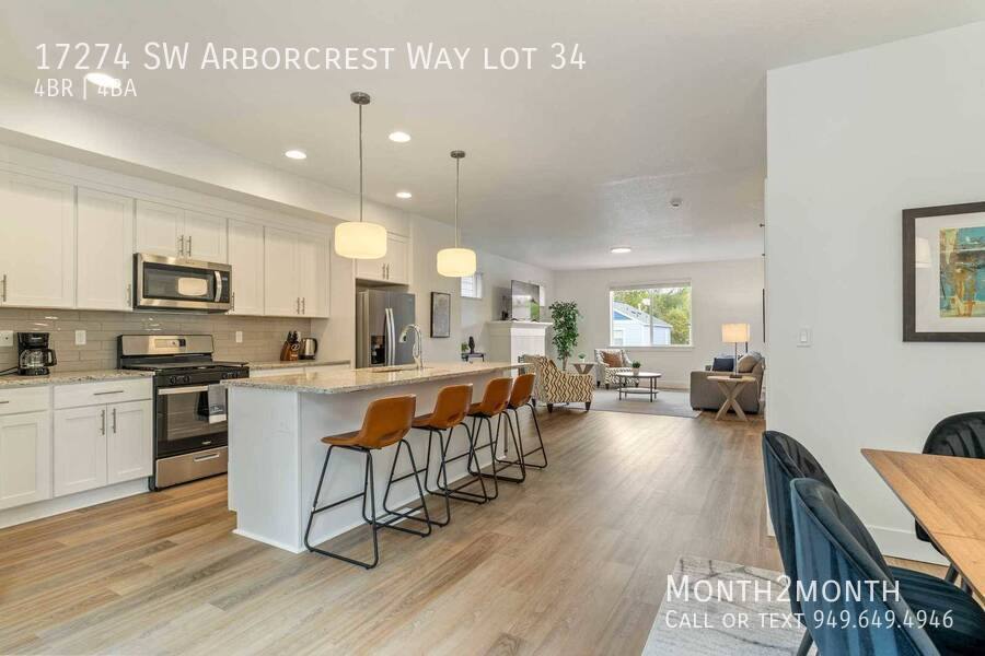 House for rent at 17274 SW Arborcrest Way #34, Beaverton, OR 97003