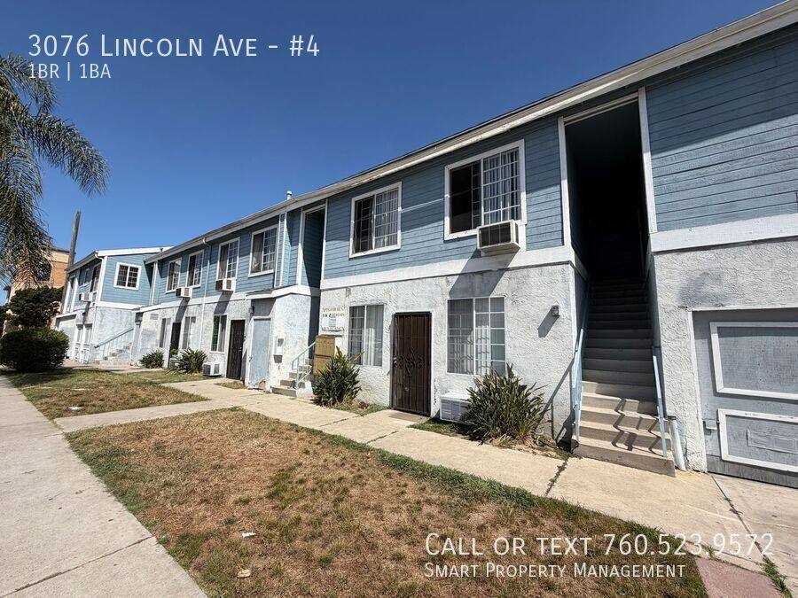 Apartment for rent at 3076 Lincoln Ave #4, San Diego, CA 92104