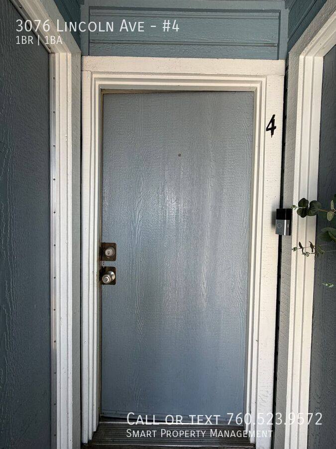 Apartment for rent at 3076 Lincoln Ave #4, San Diego, CA 92104