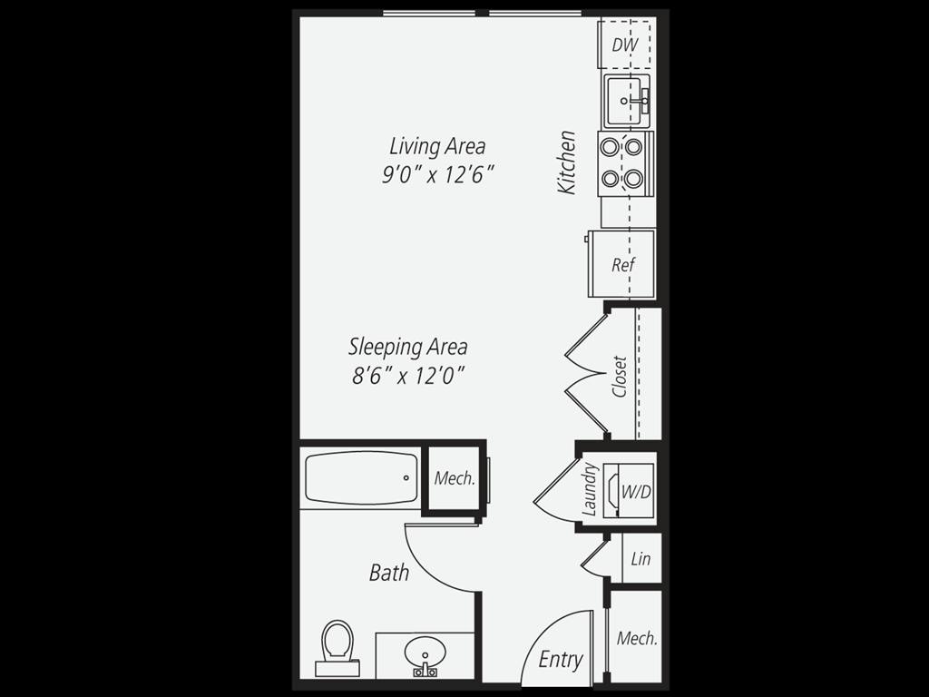 Apartment for rent at 333 Great River Rd #1-403, Somerville, MA 02145