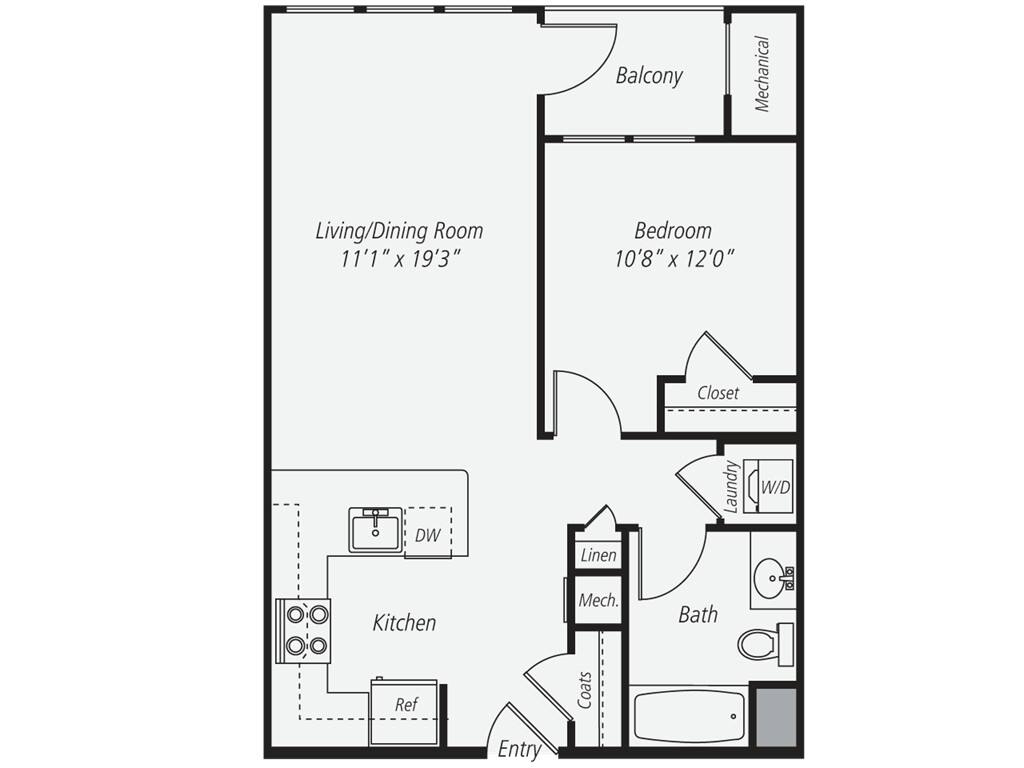 Apartment for rent at 333 Great River Rd #1-320, Somerville, MA 02145