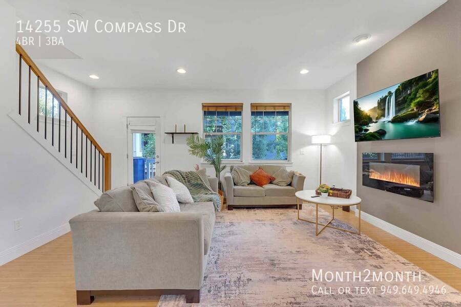 House for rent at 14255 SW Compass Dr, Beaverton, OR 97005