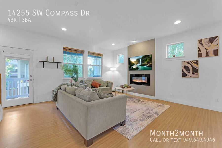 House for rent at 14255 SW Compass Dr, Beaverton, OR 97005