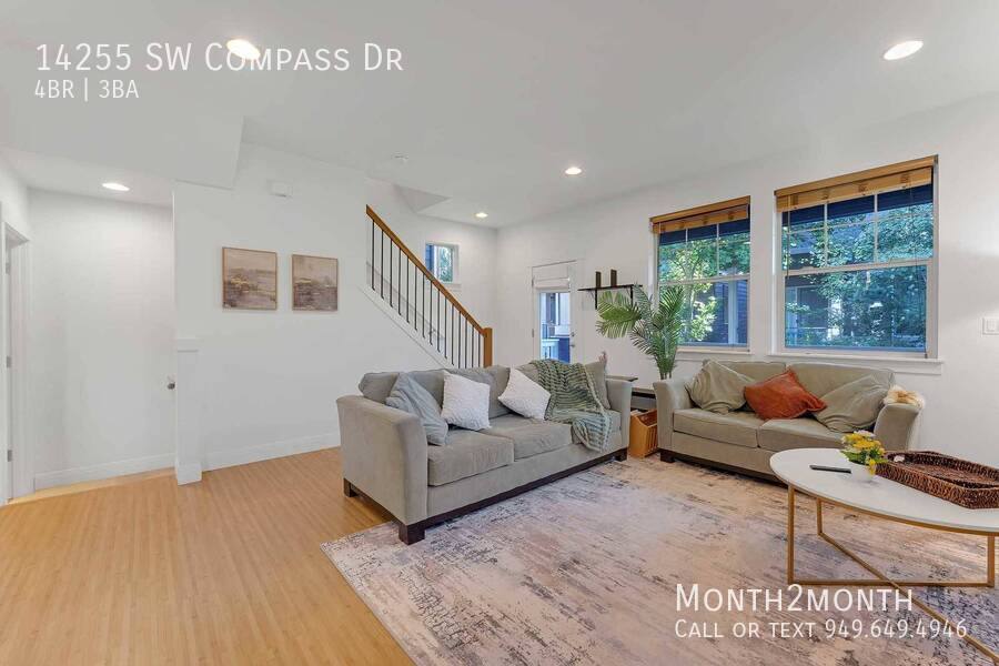 House for rent at 14255 SW Compass Dr, Beaverton, OR 97005