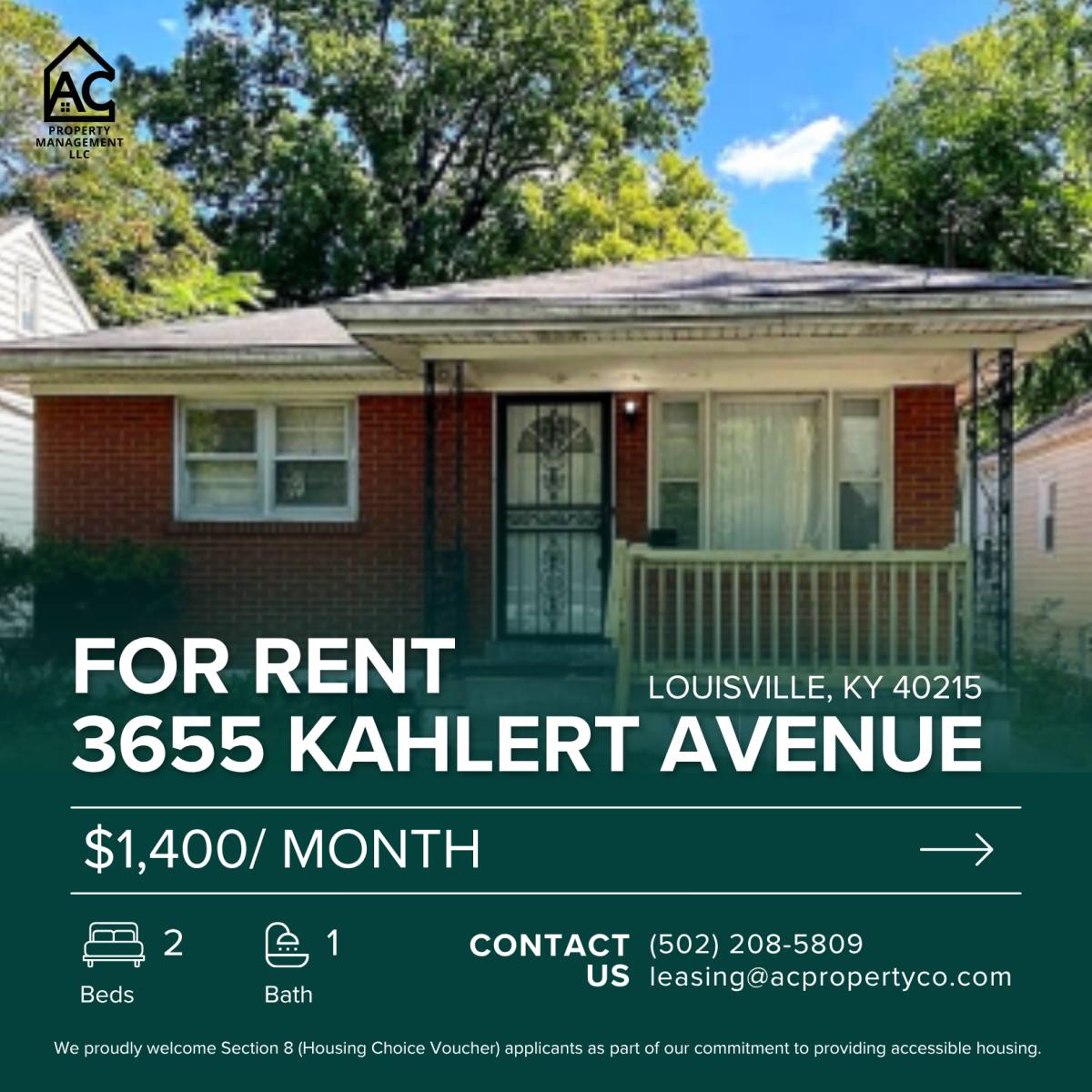 House for rent at 3655 Kahlert Ave, Louisville, KY 40215