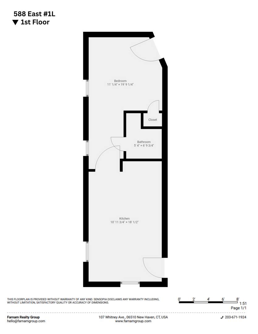 Apartment for rent at 588 E St, New Haven, CT 06511