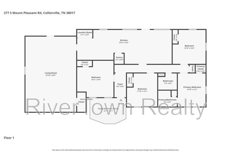 House for rent at 277 S Mount Pleasant Rd, Collierville, TN 38017