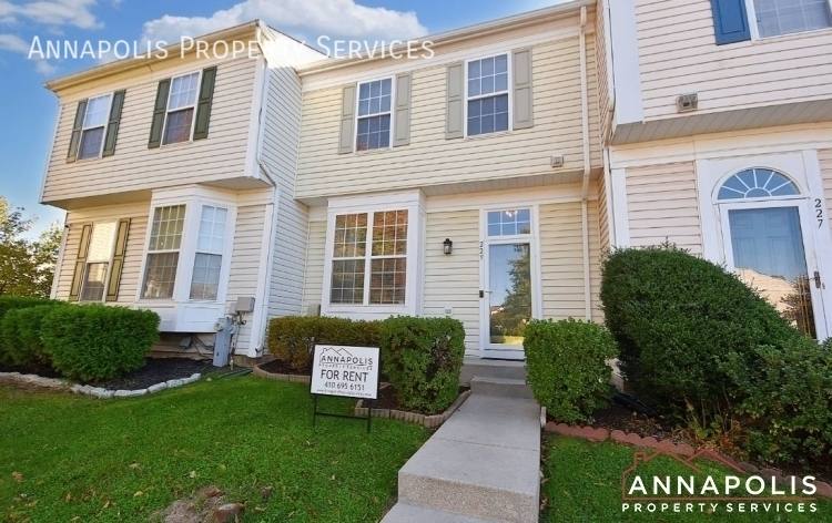 Townhouse for rent at 229 Miles River Court, Odenton, MD 21113