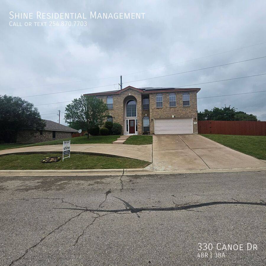 House for rent at 330 Canoe Dr, Harker Heights, TX 76548