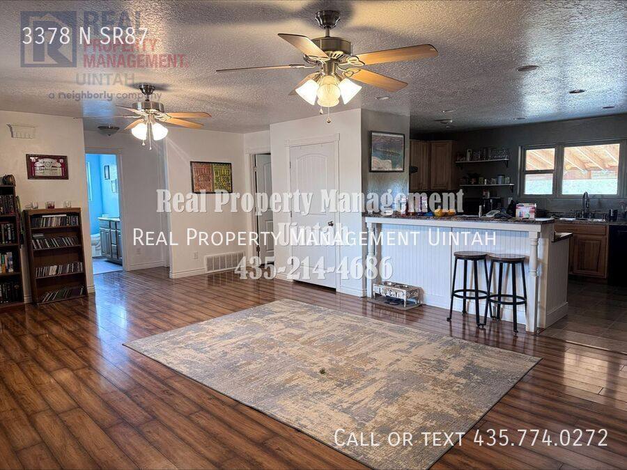 House for rent at 3378 N Sr87, Talmage, UT 84073