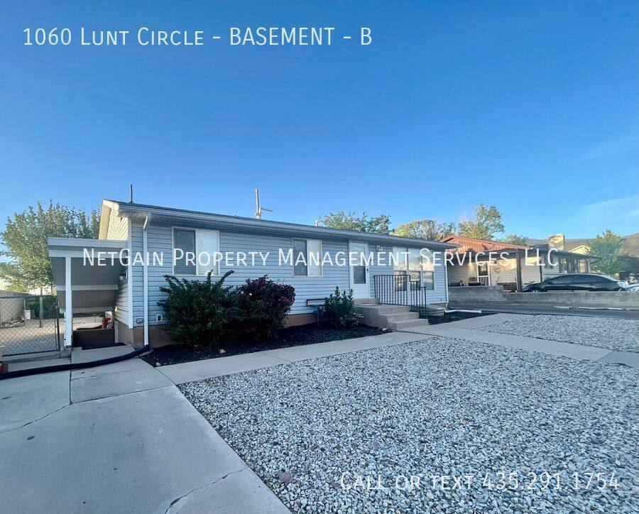 Apartment for rent at 1060 Lunt Circle #B, Cedar City, UT 84721