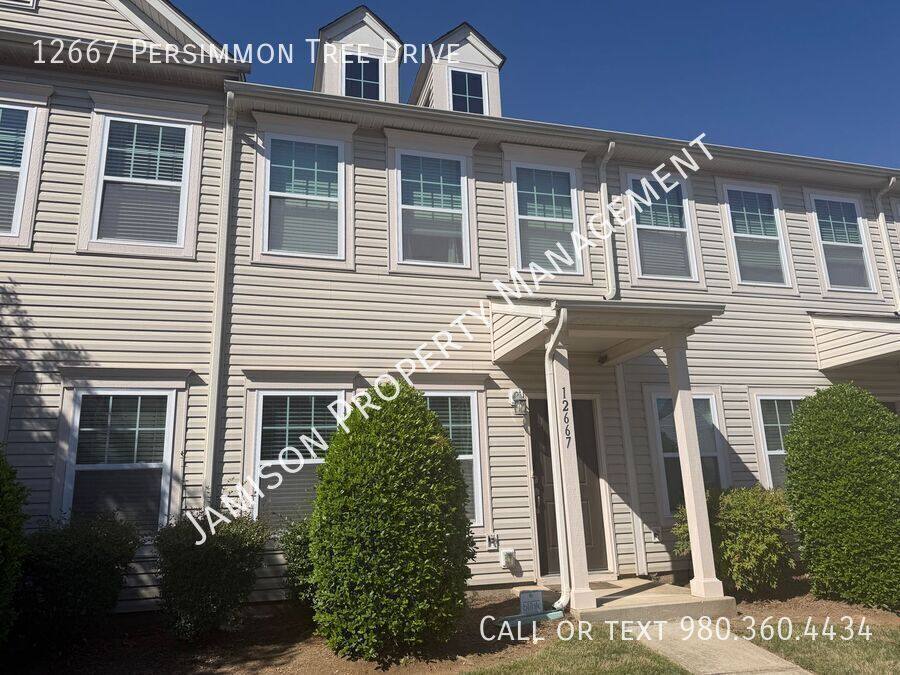 Townhouse for rent at 12667 Persimmon Tree Dr, Charlotte, NC 28273