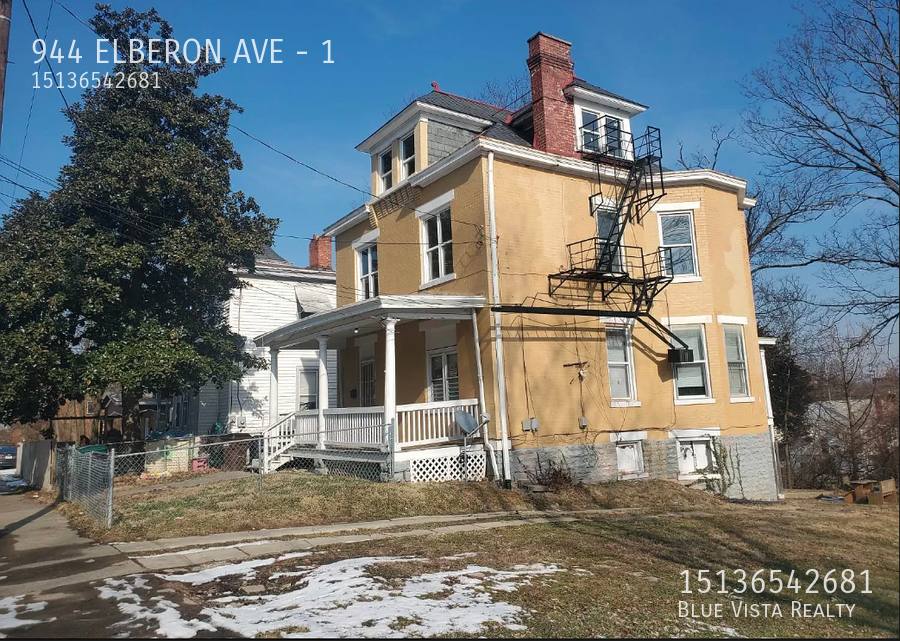 Apartment for rent at 944 Elberon Ave #1, Cincinnati, OH 45205