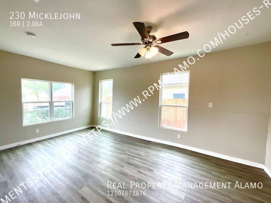 House for rent at 230 Micklejohn, San Antonio, TX 78207