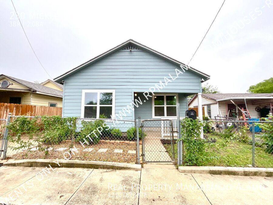 House for rent at 230 Micklejohn, San Antonio, TX 78207