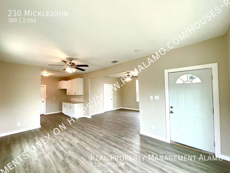 House for rent at 230 Micklejohn, San Antonio, TX 78207
