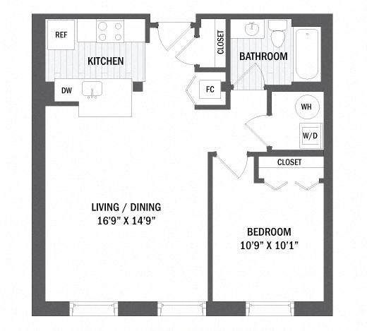Apartment for rent at 1000 Stone Place #2-209, Melrose, MA 02176