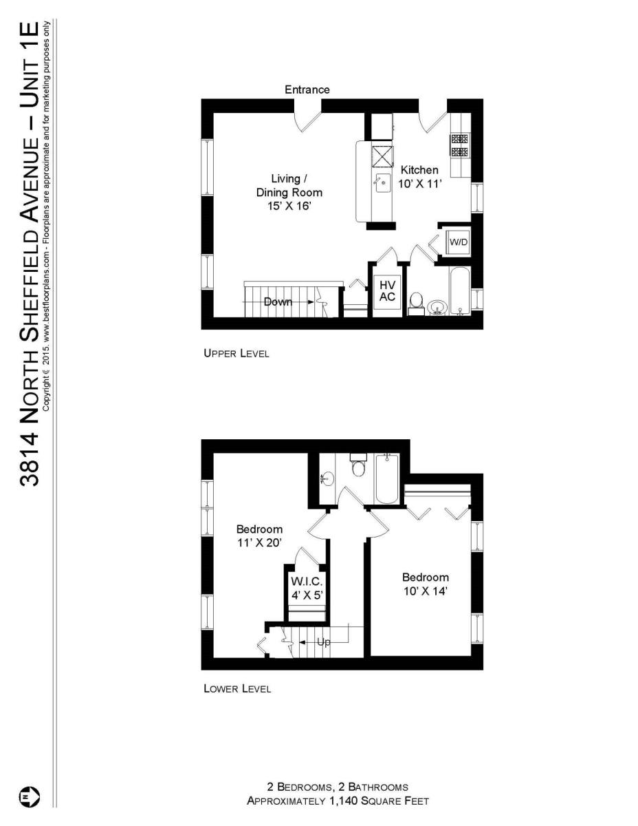 Apartment for rent at 3808 N Sheffield Ave #1E, Chicago, IL 60613