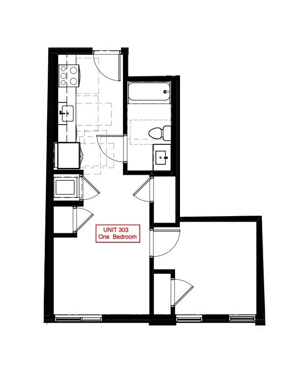 Apartment for rent at 166 Main St #303, Watertown, MA 02472