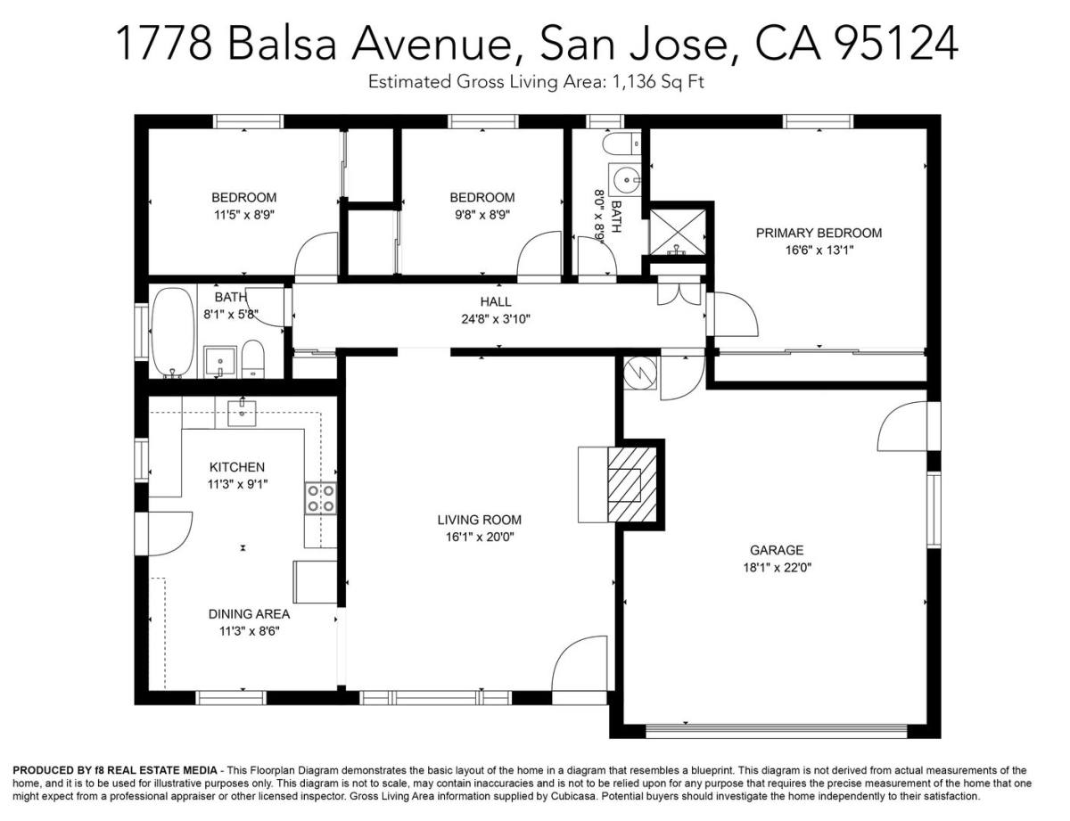 House for rent at 1778 Balsa Ave, San Jose, CA 95124