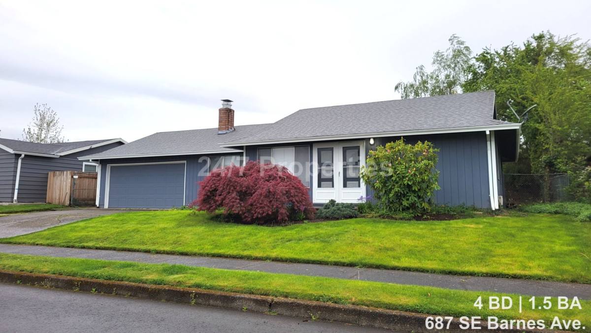 House for rent at 687 SE Barnes Ave, Gresham, OR 97080