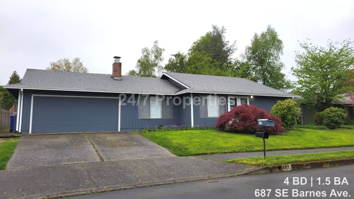 House for rent at 687 SE Barnes Ave, Gresham, OR 97080