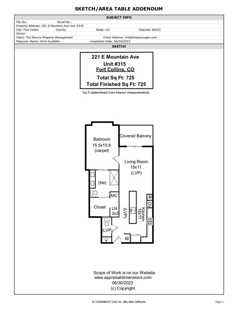 Apartment for rent at 221 E Mountain Ave, Fort Collins, CO 80521