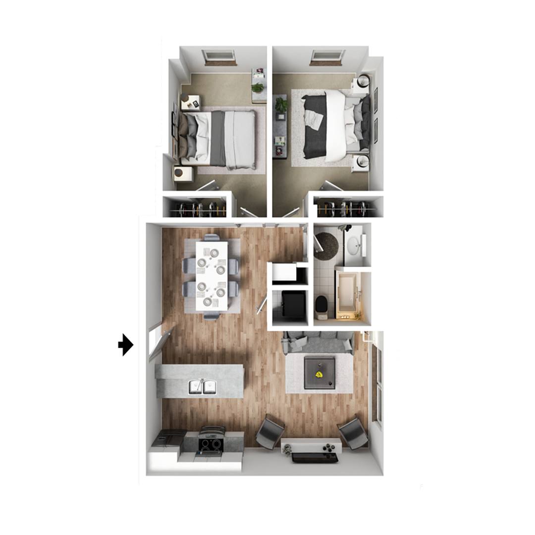 Apartment for rent at 320 E 4th St, Davenport, IA 52801