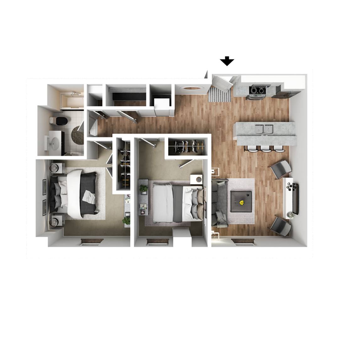 Apartment for rent at 320 E 4th St, Davenport, IA 52801