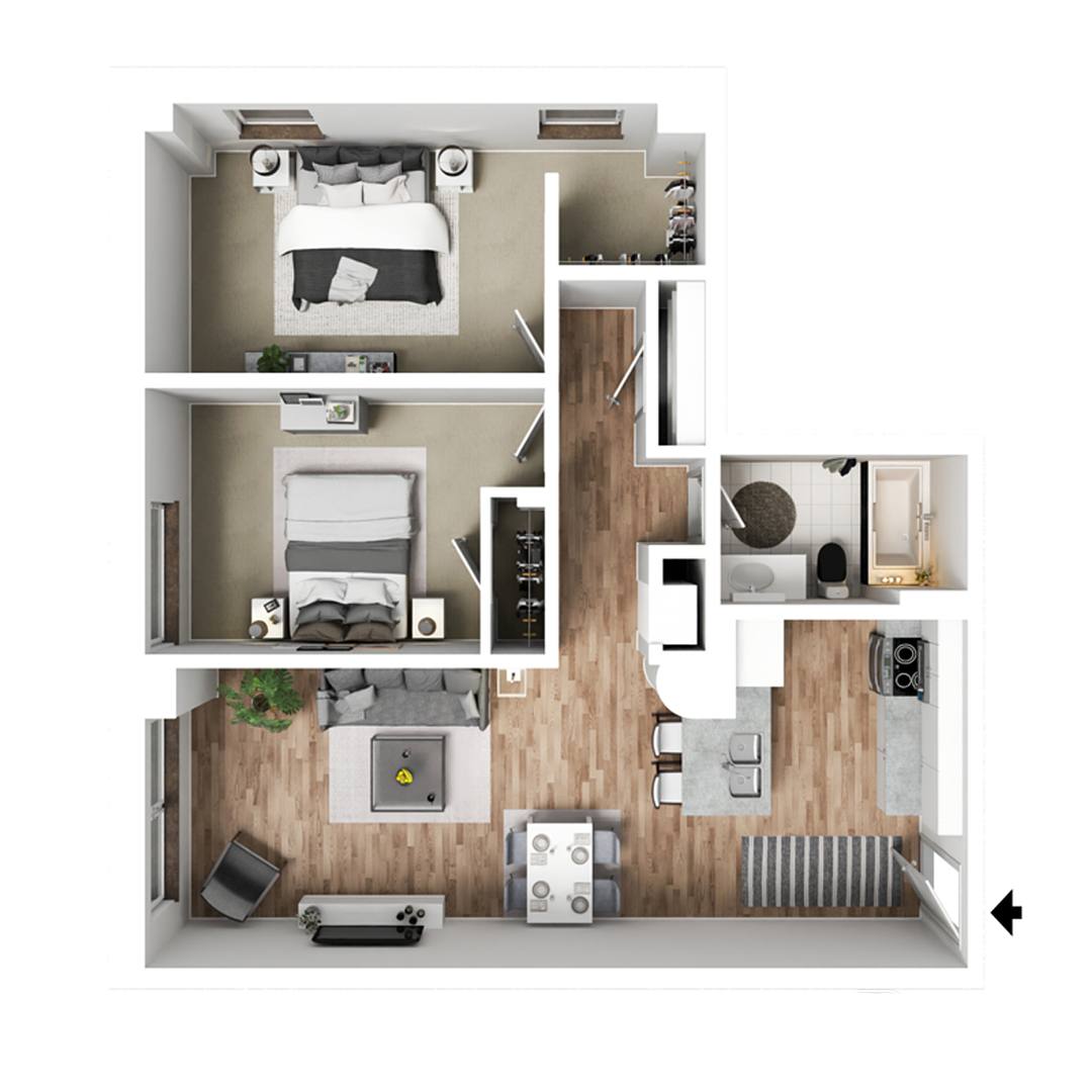 Apartment for rent at 320 E 4th St, Davenport, IA 52801