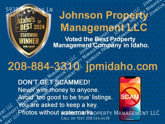 Townhouse for rent at 5938 W Camas Lane, Boise, ID 83705