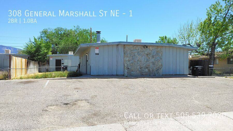 Apartment for rent at 308 General Marshall St NE #1, Albuquerque, NM 87123