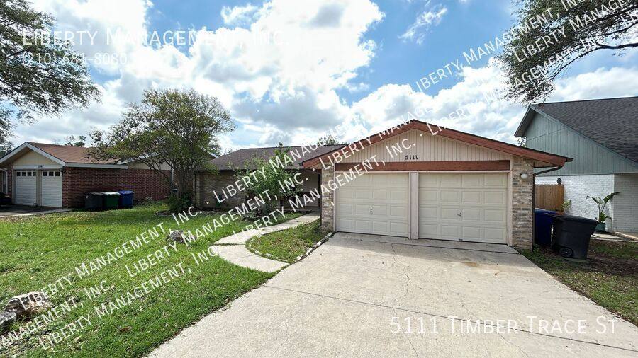 House for rent at 5111 Timber Trace St, San Antonio, TX 78250