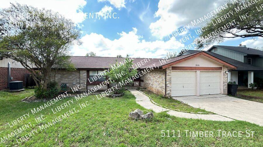 House for rent at 5111 Timber Trace St, San Antonio, TX 78250