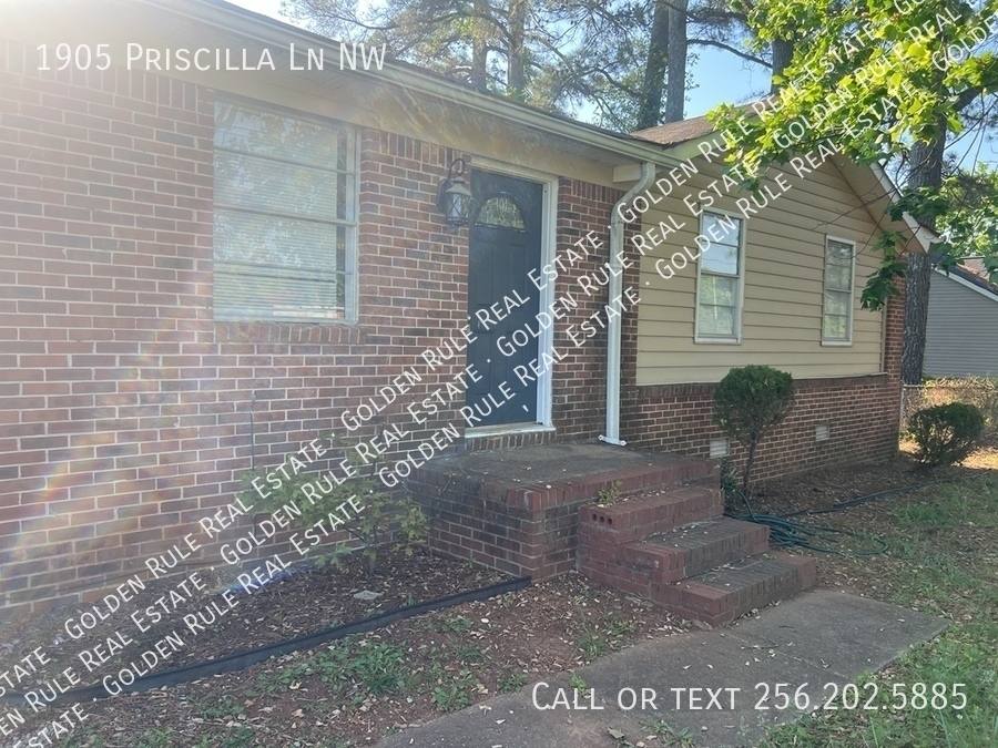 House for rent at 1905 Priscilla Lane NW, Huntsville, AL 35806