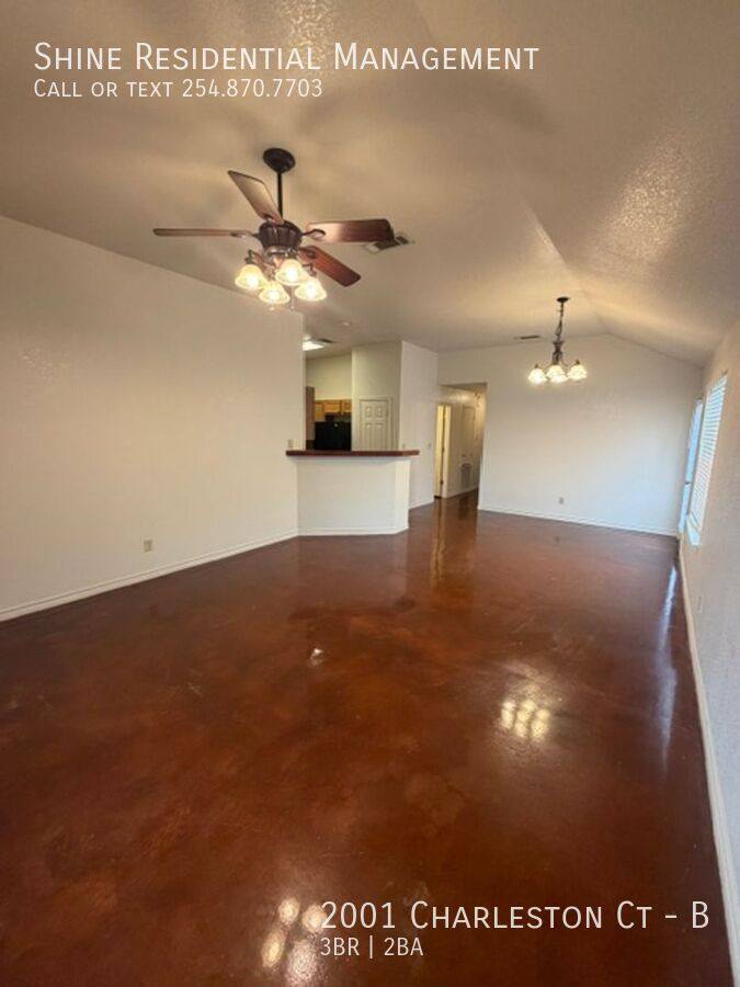 Apartment for rent at 2001 Charleston Court #B, Killeen, TX 76542