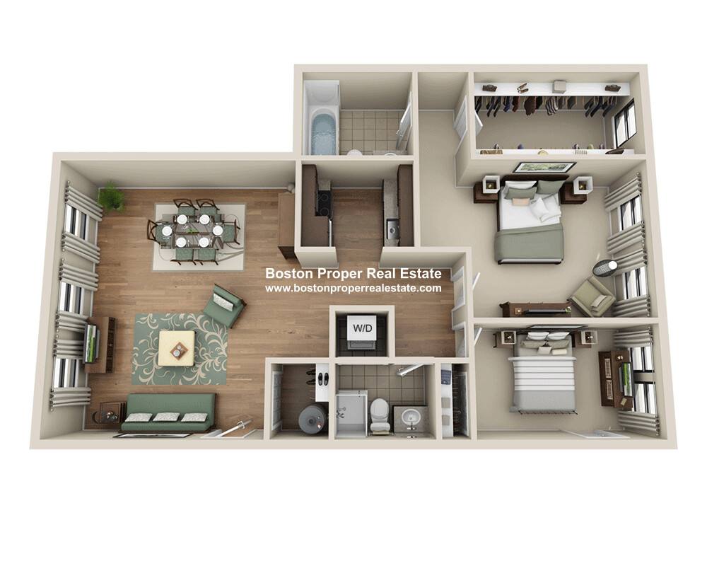Apartment for rent at 32 Garrison #405, Boston, MA 02116