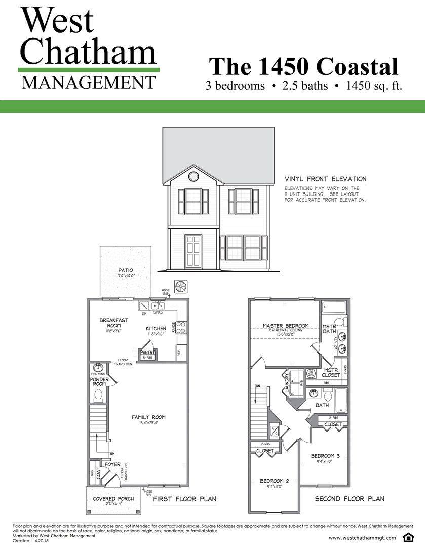 Townhouse for rent at 81 Bearing Circle, Port Wentworth, GA 31407