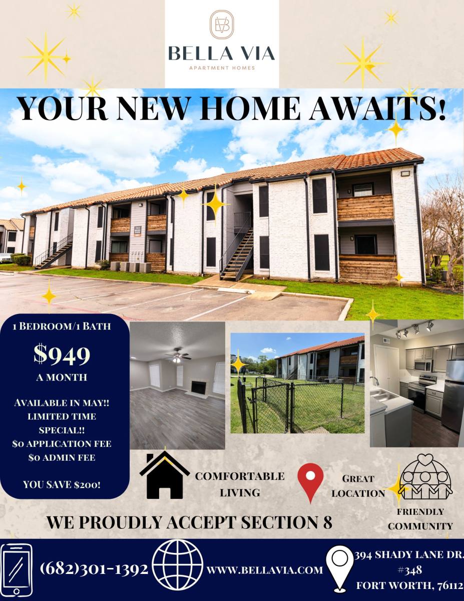 Apartment for rent at 390 Shady Lane Dr #124, Fort Worth, TX 76112