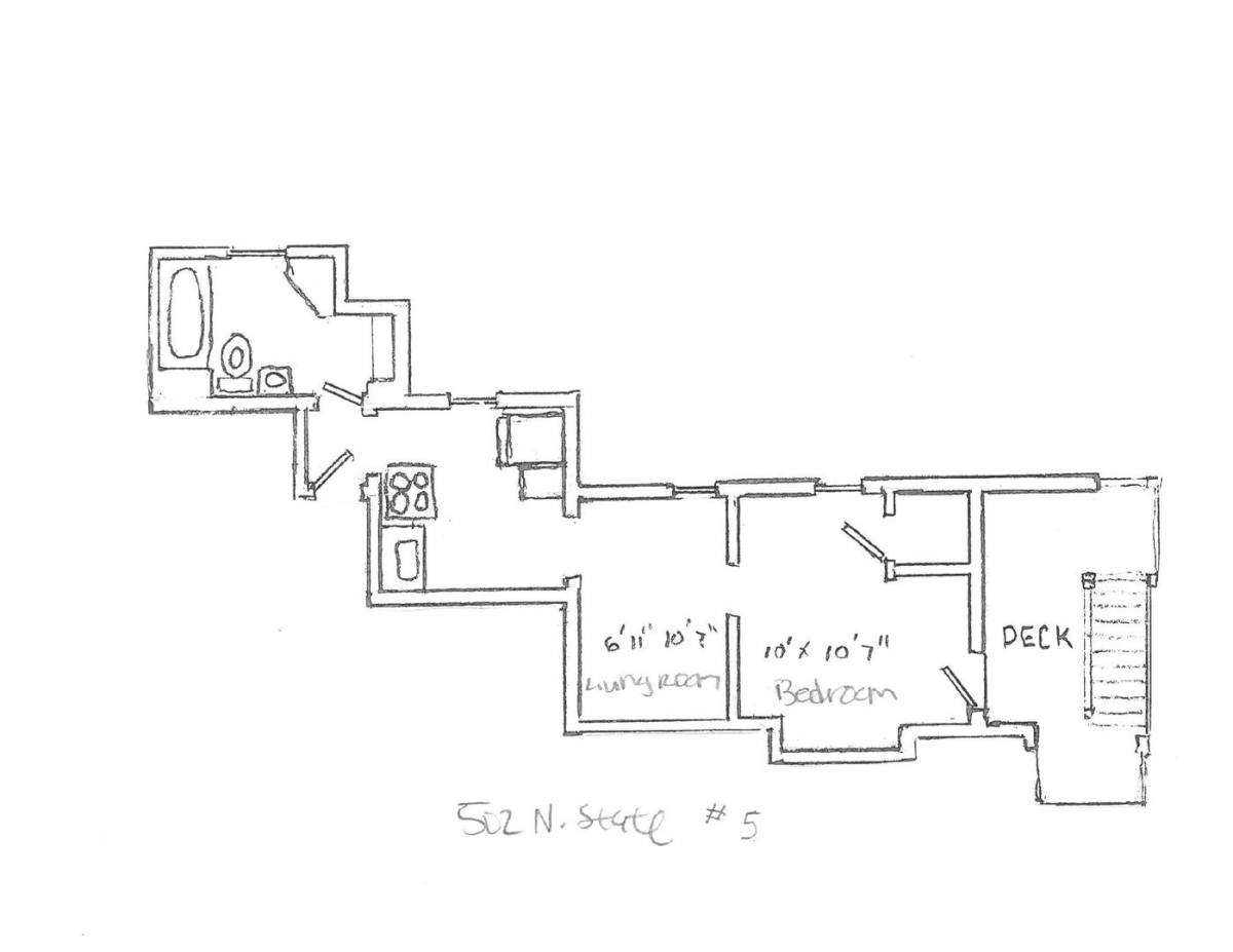 Apartment for rent at 502 N State St, Ann Arbor, MI 48104