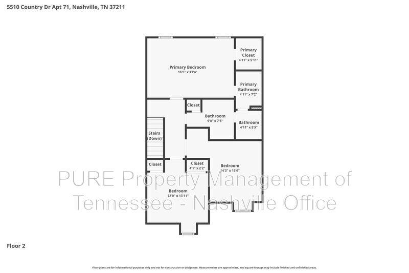 Townhouse for rent at 5510 Country Dr #71, Nashville, TN 37211