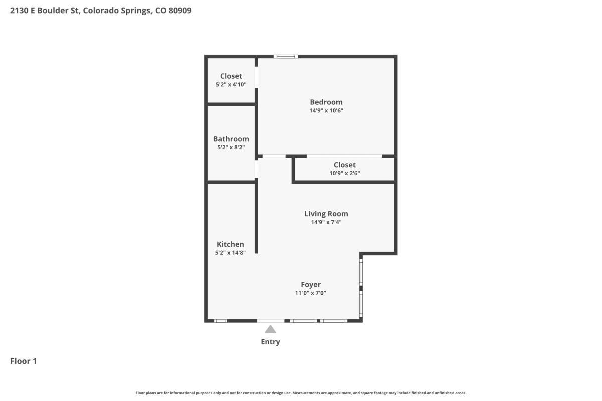Apartment for rent at 2130 E Boulder St, Colorado Springs, CO 80909