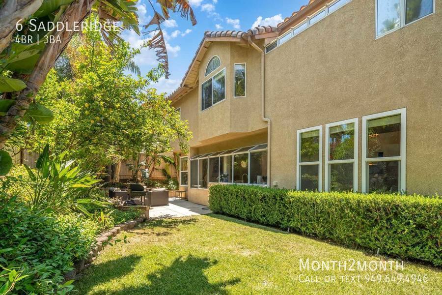 House for rent at 6 Saddleridge, Aliso Viejo, CA 92656