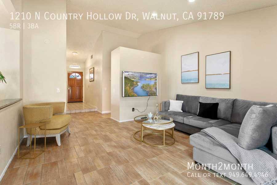 House for rent at 1210 N Country Hollow Dr, Walnut, CA 91789