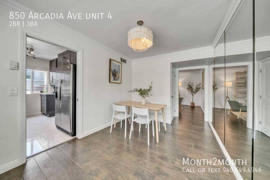 Townhouse for rent at 850 Arcadia Ave #4, Arcadia, CA 91007