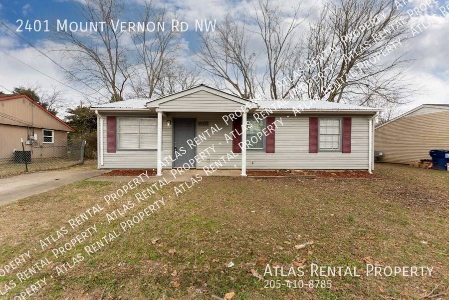 House for rent at 2401 Mount Vernon Rd NW, Huntsville, AL 35810